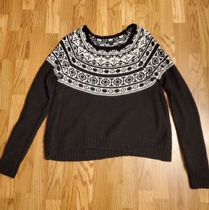 American Eagle black sweater size L
